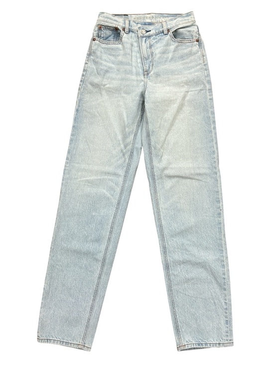 American Eagle Outfitters Denim - American Eagle Light Wash Highest Rise Baggy  Straight Jeans